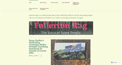 Desktop Screenshot of fullertonrag.com